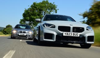 BMW M2 vs M3 CSL - M3 chasing M2